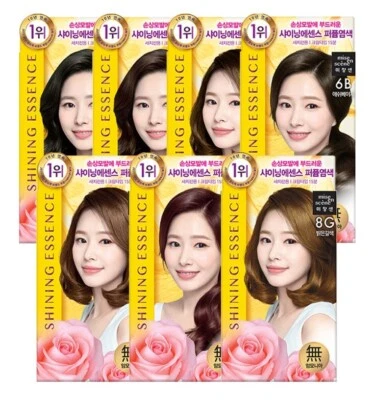 Mise en scene Shining Essence Cream-type hair dye exclusively for gray hair