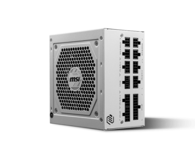 【中古】ATX MSI MAG A850GL PCIE5 ホワイト MSI MAG A850GL PCIE5 WHITE 80 PLUS Gold, fan size 120mm
