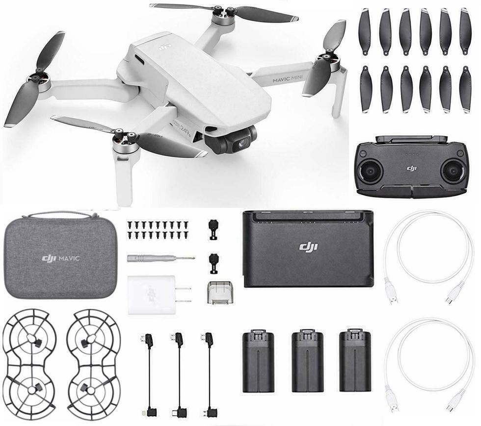 DJI Mavic Mini Fly More combo - Drone quadcopter Camera -Certified Refurbished