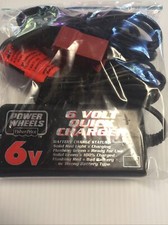 Fisher-Price Power Wheels 6 Volt Red  Quick  Battery Charger