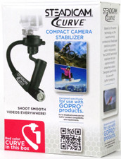 Steadicam CURVE-SI Video Stabilizer for GoPro Cameras - Red BRAND NEW 