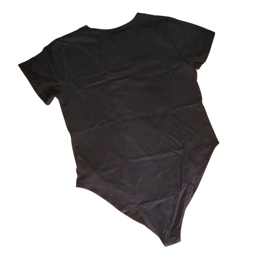 Body nero Forever 21 manica corta basic casual taglia M - Foto 3 di 3