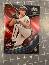 2023 TOPPS CHROME BLACK BRANDON PFADT DIOMONDBACKS ROOKIE CARD 4/5