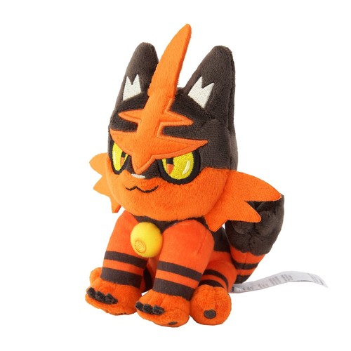 Pokemon Plush doll Pokémon fit Litten & Torracat & Incineroar Japan NEW - 第 7/17 張圖片