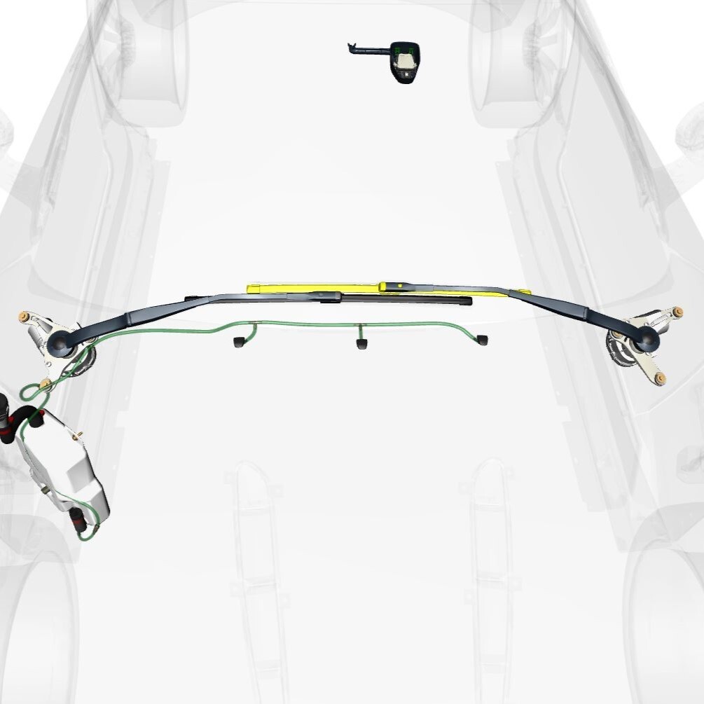 HY53-17529-AB Aston Martin DB11 Wiper Blade LEFT HAND SIDE