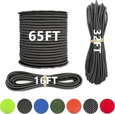 7/64" x 32' Marine Grade Bungee Shock Cord – Heavy Duty Elastic Rope