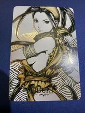 Ibuki Street Fighter Capcom 14 Gold Foil Character Art Trading Card ACG Carddass