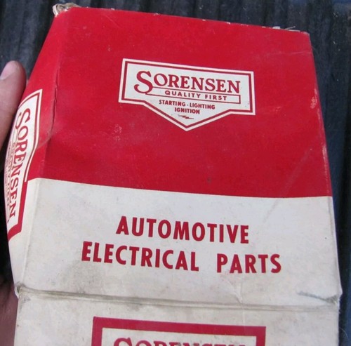 NOS Sorenson FO-96 Crab Distributor Cap Ford 1942-1948 8 Cylinder - Picture 2 of 5