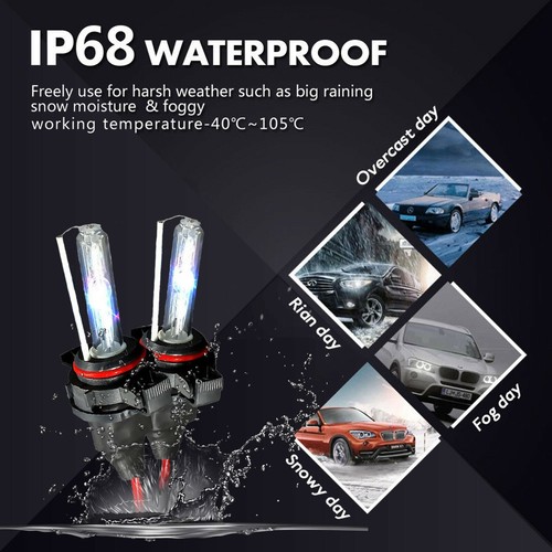 Kit de luces antiniebla HID 9006 9005 alto/bajo para Toyota Corolla 1998-2013 - Imagen 4 de 12