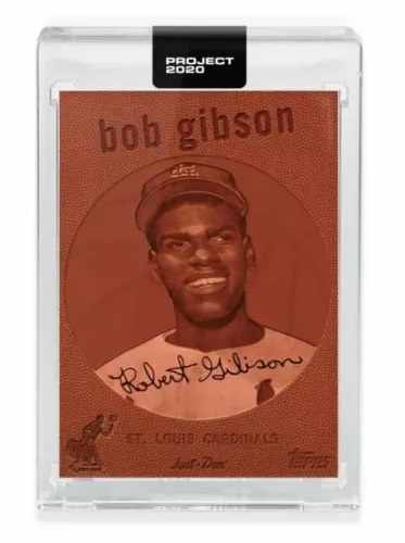 Topps Project 2020~1959 Bob Gibson #163 By Don C PR:3484