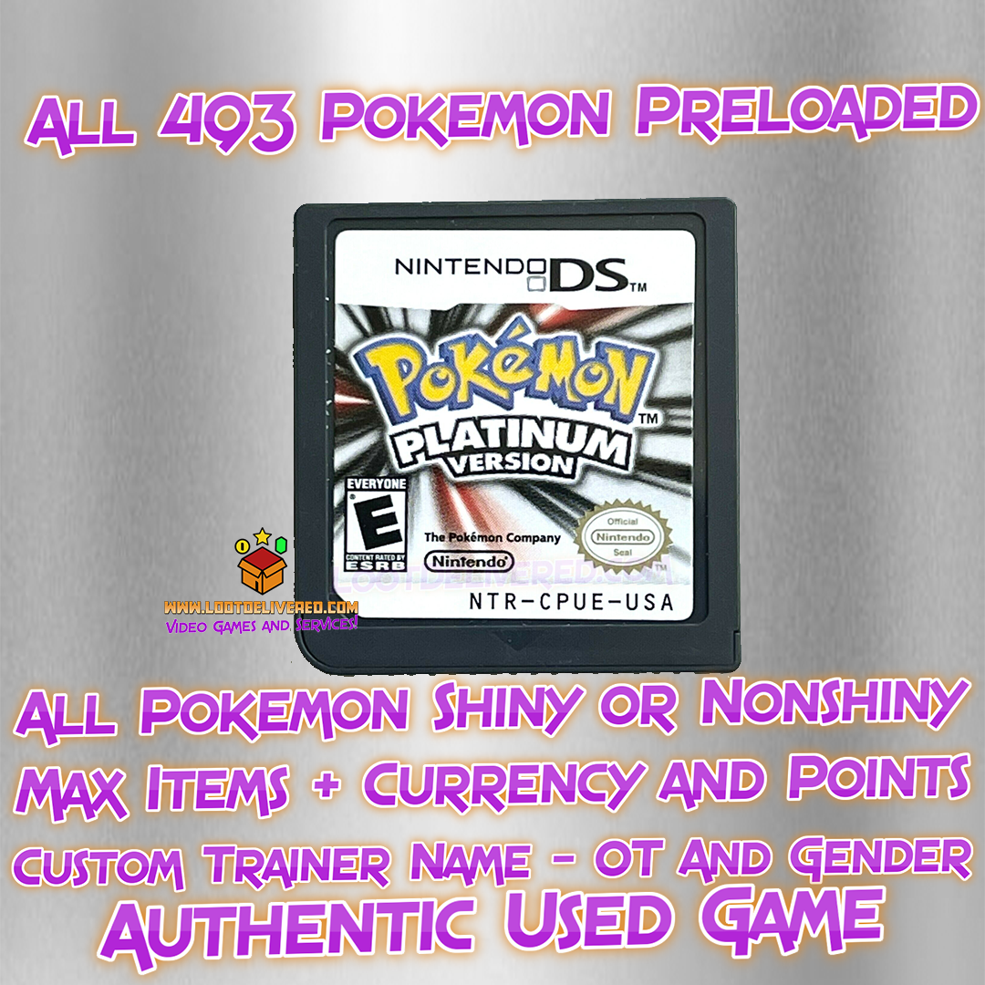 Pokemon Platinum DS-Only AliExpress can offer this price