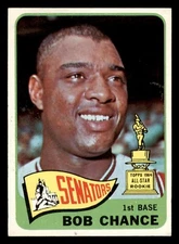 1965 Topps Baseball #224 Bob Chance NM *d2