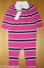 Coverall Ralph Lauren baby girl babygro all-in-one romper 0-3-6 m BNWT designer