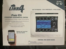 Link4 iPonic 624 Commercial Dual Zone Grow Room Controller Hydroponic Co2 Sensor