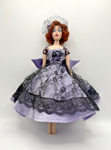 Ashton Drake Gene Marshall Doll Purple Dress Creme De Cassis by Mel Odom (M) - Picture 2 of 10