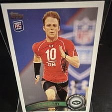 Topps 2011 Greg McElroy #351 Rookie New York Jets NFL Football Trading Card. rookie card picture