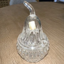 VTG German Cut Crystal Condiment Dish Pear Shaped Heavy High Quality