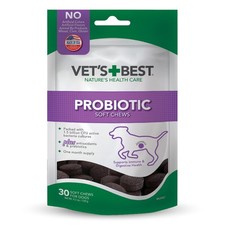 Vet's Best Probiotic Soft Chews for Dogs, Digestive Aid, 30 30 Count, Multi