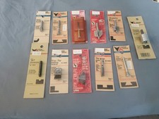 11 Vermont American Router Bits Lot NOS Veining Dovetail Straight USA Made Read