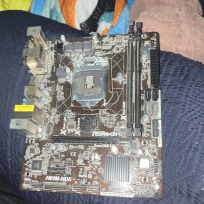 ASRock H81M-HDS MicroATX Motherboard Intel LGA1150 DDR3 USB3 HDMI On-Board Audio