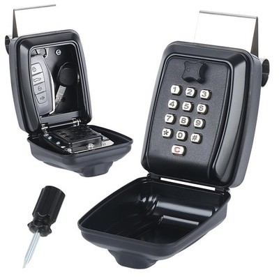 Car Window Lock Box Black Large Capacity Fit for Ride Share Turo GetAround