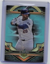 2024 Topps Triple Threads Baseball JD Martinez Light Blue Refractor /149