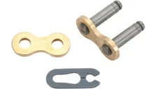 D.I.D 428 NZ Series Non-Sealed Chain RJ Clip Type Master Link Gold