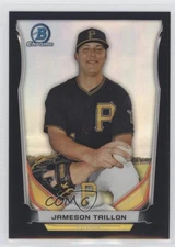 2014 Bowman Draft Top Prospects Chrome Black Refractor /75 Jameson Taillon