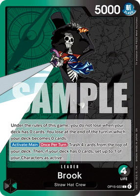 OP15 Singles - One Piece Card Game English OP-15 OPTCG Select