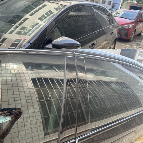 Glossy Black Chrome Delete Window Trims For Volkswagen Passat B7 2012-2016 - Picture 3 of 8