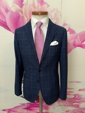 unconstructed Luigi Borrelli pure wool summer jacket EU 48 US 36 - 38