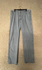 Wrangler Cowboy Cut Original Fit Jeans Size 38x36 Blue Light Wash 1013mwz