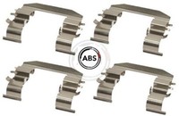 A.B.S. 1708Q ZubehöRsatz FüR Scheibenbremsbelag ZubehöRsatz Bremsbelag