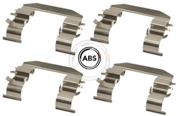 A.B.S. 1708Q ZubehöRsatz FüR Scheibenbremsbelag ZubehöRsatz Bremsbelag-image