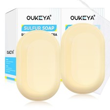 Sulfur Soap for Face with 10 Sulfur, 2 Salicylic Acid, Sulphur Soap Bars wi...