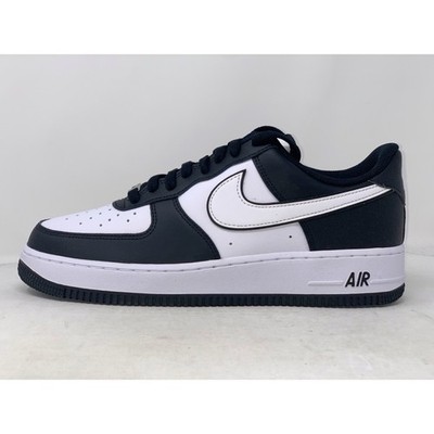 Nike Air Force 1 White Panda Black Sneakers, Size 11 BNIB DV0788