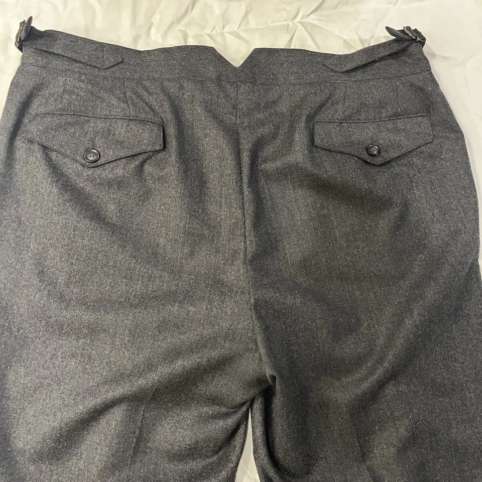 Officine Générale Charcoil Wool Pant Men's gray slacks  - Image 2 of 4