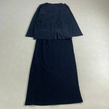 Issey Miyake Plantation Setup Loose Cardigan Skirt Outer Pleats