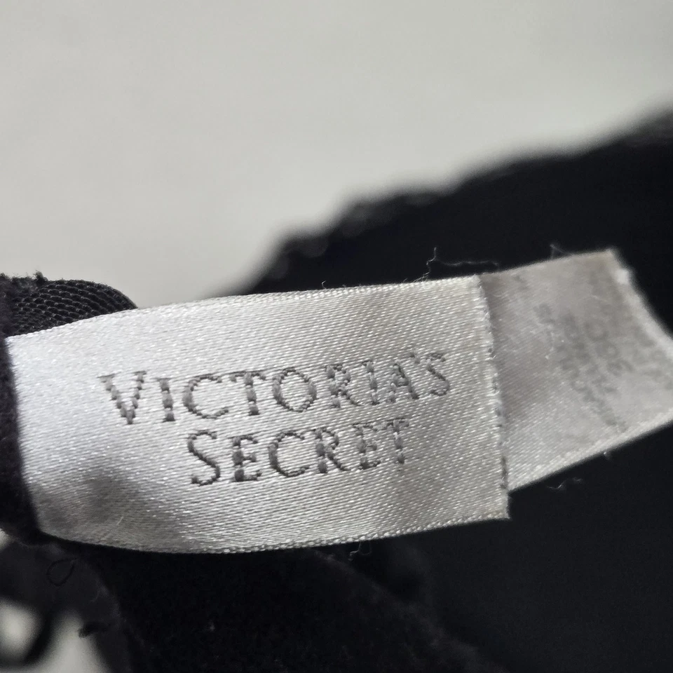 Victoria's Secret Women Bra 36C Black Wicked Unlined Plunge Underwired Lace - Image 3 of 4