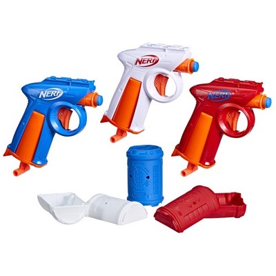 Nerf N Series Backyard Triple Pack Includes 3 Flex Blasters, 3
