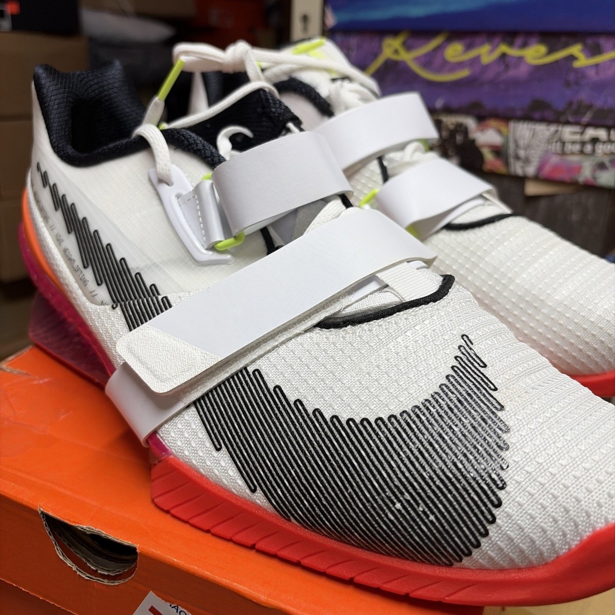 Nike Romaleos 4 SE DJ4487-121 Sz 14 Rawdacious Olympic