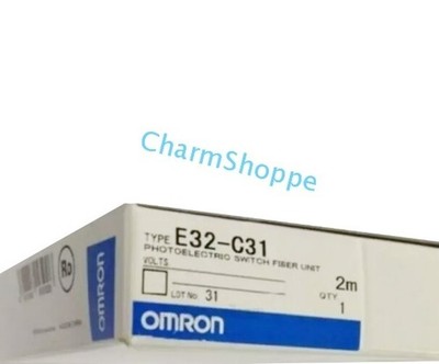 1PCS E32C31 Optical fiber sensor New Brand   In Box   E32-C31 2M #to