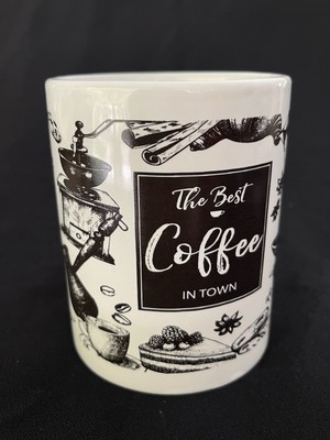 ''The Best Coffee In Town'' Mug Royal Norfolk Green Brier International