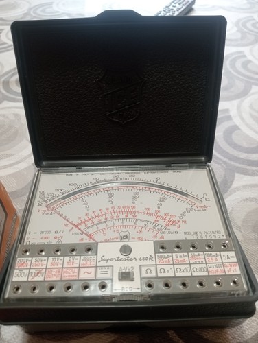 ICE SUPERTESTER 680 R SERIE VI MULTIMETRO ANALOGICO PROFESSIONALE. TESTER - Foto 7 di 7
