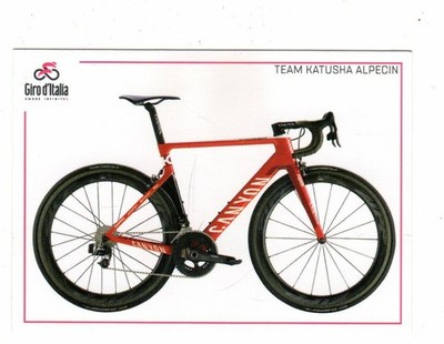 101st GIRO D'ITALIA PANINI CARD Figure Number C60 TEAM KATUSHA ALPECIN