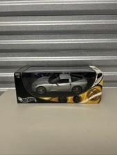HOT WHEELS METAL COLLECTION 1/18 Scale C6 Corvette Silver NEW SEALED READ
