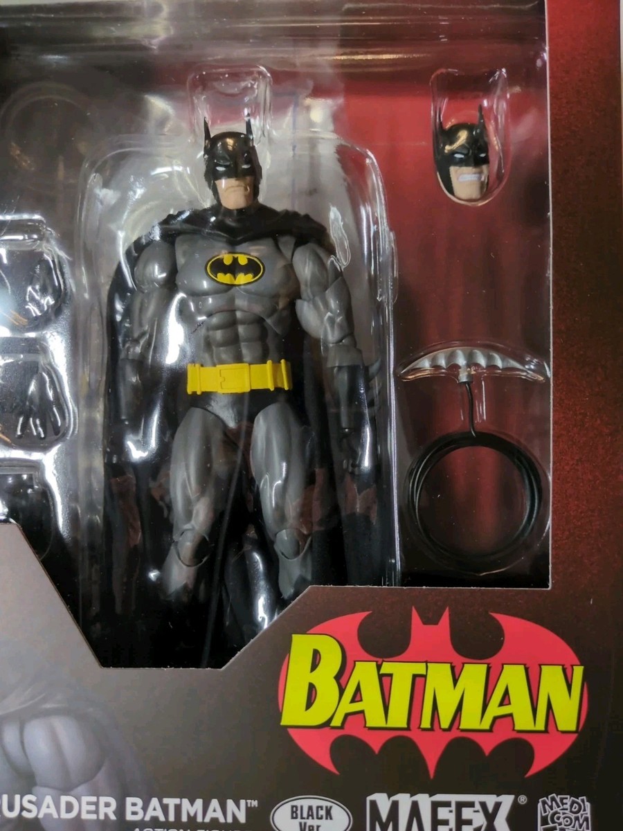 Mafex No. 270 Knight Crusader Batman Black Ver. Medicom Exclusive