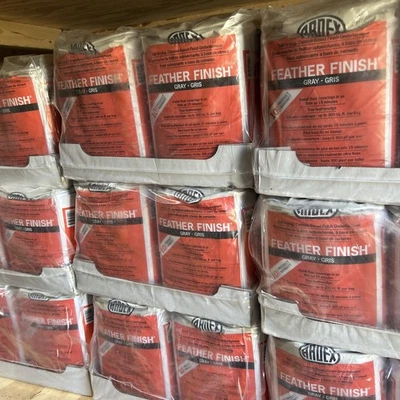 Ardex Feather Finish Grey/Gray/Gris Self-Drying Cement Based Pack of 4 Bags 1...