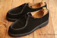 Scarpe derby Paraboot Michael nere in pelle scamosciata UK 7 US 8 EU 41