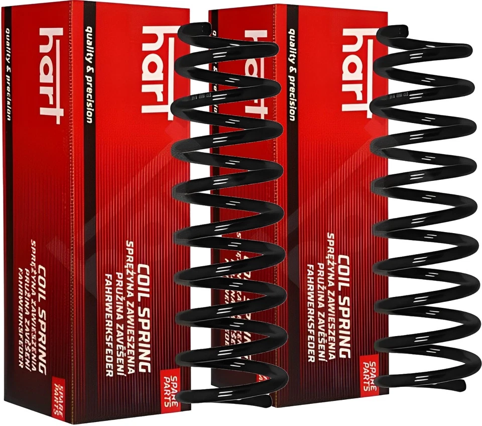 2x HART Federn Fahrwerksfedern vorne für Audi A4 8D2 B5 8D5 4B C5